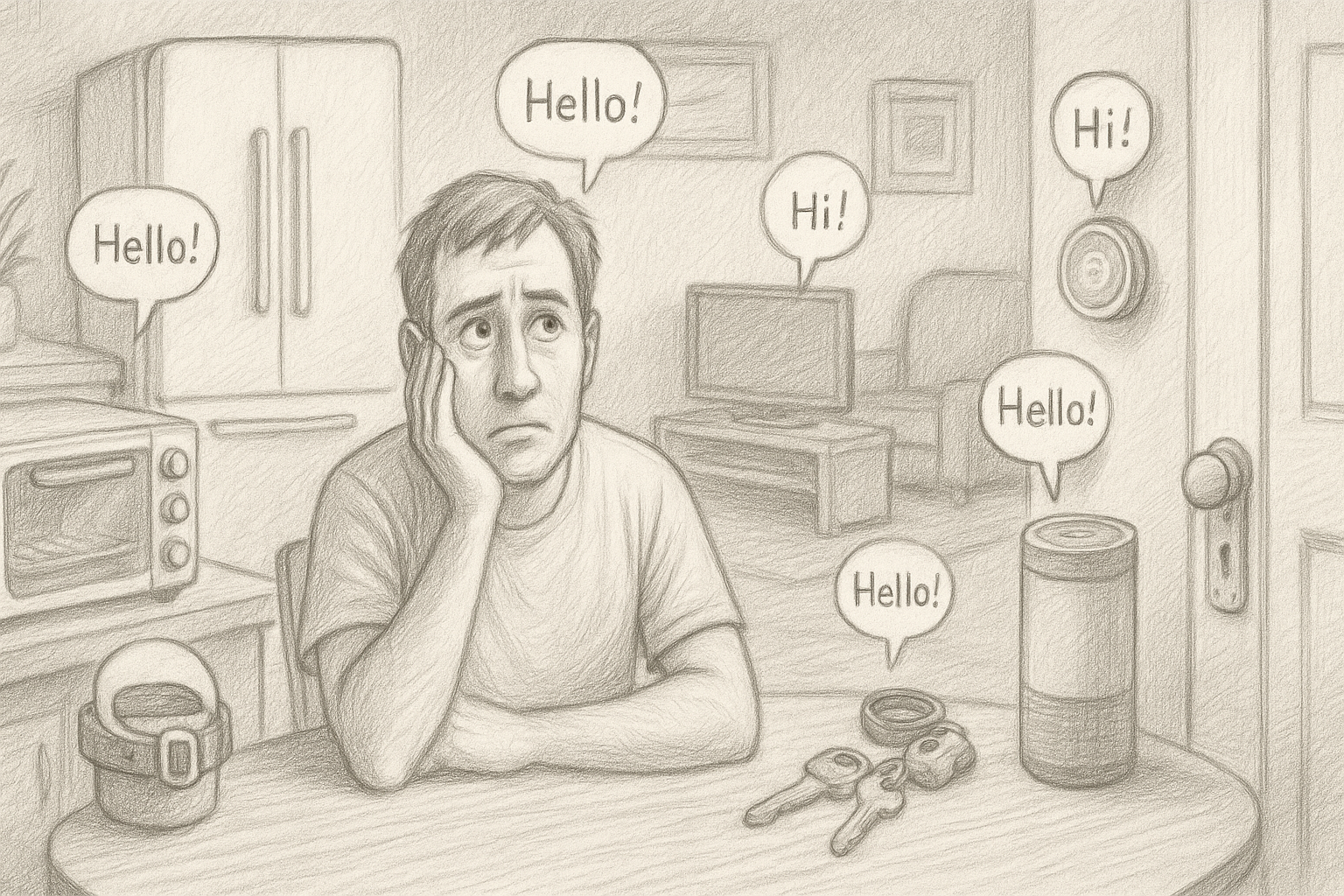 Overwhelm: every device wants to talk